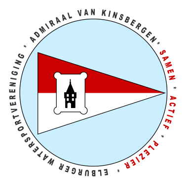 Logo Elburger Watersport Vereniging Admiraal van Kinsbergen